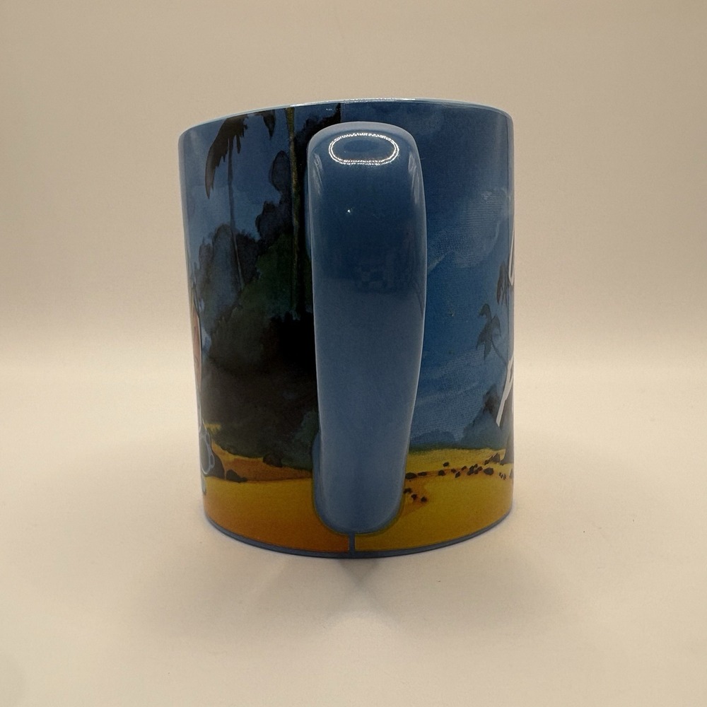 Disney Lilo & Stitch Coffee Mug 14 Oz Blue Skies Hawaii Beach Ohana Means Family - Picture 5 of 7